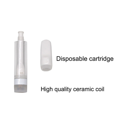 510 Thread Customization Empty Cartridge Bottom Airflow Glass Tube Vape Pen